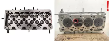 Z17DTH La culasse Opel 1,7 16V CDTI Z17DTH