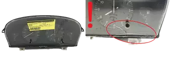 9621227380 Bloc compteurs vitesse Citroen Peugeot