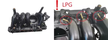 8200961787 Collecteur d’admission Dacia 1.4 8v k7J714 LPG 1.6 8V K7M718