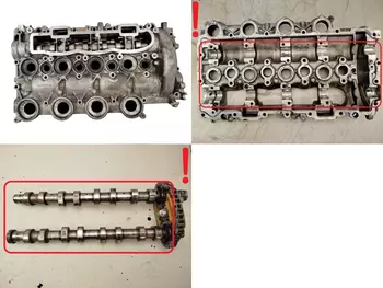 0200EH, 0200.EH, 0801AH, La culasse Citroen Ford Peugeot Volvo 1,6 hdi 16v 1560 ccm  1,6 TDCi G8DB 1,6 D D4164T HHDA