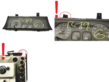7700839928 H Bloc compteurs vitesse Renault