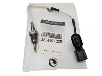 226402722R 226409582R Capteur de température de gaz d`echappement Nissan Opel Renault 2.3 dCi / 2.3 CDTI / 2014-->