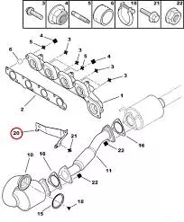1714R9  Support moteur Citroen Peugeot 2.2 HDI / 2.2 JTD / 2.2 TDCI