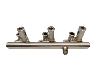 9802438180  Rampe d'injection Citroen Peugeot 1,2 THP