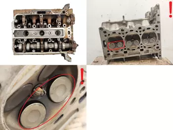 90400233 La culasse Opel 1,0 12V Z10XE