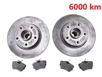 432022742R, 440607091R Plaquettes de frein avec diques Fiat Nissan Opel Renault 6000km
