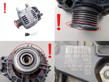 045903023A, 045 903 023A Alternateur Audi Seat Skoda Volkswagen