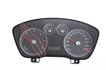 00000 Le compteur, compteur de vitesse, tableau de bord Ford