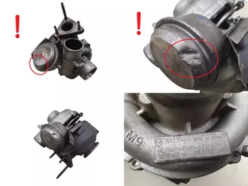 8200631167, 7701479254 Turbocompresseur Renault 1,9 dci
