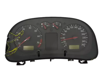 1J0920801B Bloc compteurs vitesse Volkswagen