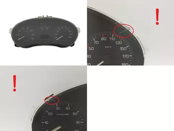 1401106580 Bloc compteurs vitesse Citroen Fiat Peugeot