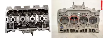 04E103404H La culasse Audi Volkswagen 1,4 16V TSI CMBA CPT CXS