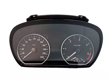 9187330-01 Bloc compteurs vitesse BMW Diesel