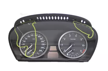 62116932456 110080213004 Le compteur, compteur de vitesse, tableau de bord BMW