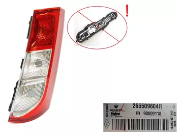 265509604R 265500284R Phare de voiture Dacia