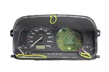 1H6919033L 6160552020 Le compteur, compteur de vitesse, tableau de bord Volkswagen