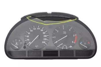 62118375898 110008735044 Le compteur, compteur de vitesse, tableau de bord BMW