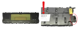 9666217380 Bloc compteurs vitesse Citroen