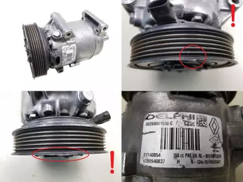 8200940837  Compresseur de climatisation Renault 1,6 16v 1,5 dCi