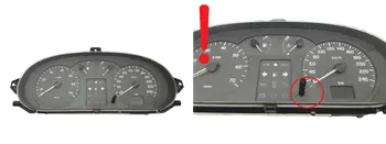 7700427896A Bloc compteurs vitesse Renault