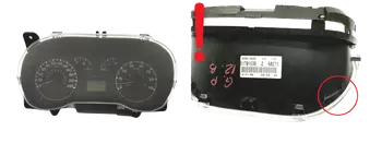 51701536 Bloc compteurs vitesse Fiat