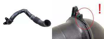 165761592R Tuyau d’air Nissan Opel Renault 2,3 dCi M9T  BiTurbo