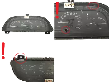 7700824301 Bloc compteurs vitesse Renault