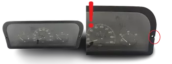 60.4724.005.0 6047240050 Bloc compteurs vitesse Citroen Fiat Peugeot