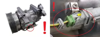 8200819568, 7711368902, Compresseur de climatisation Renault 1,2 16v D4F