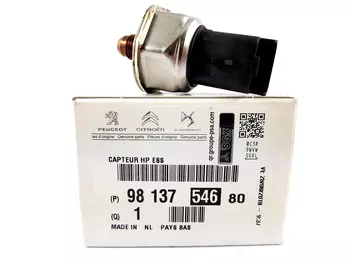 9813754680 V754043980 Capteur de pression de carburant Citroen Peugeot 1.6 VTI / 1.6 THP / 1.6 16v