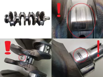 8200590738 8200015641 Arbre vilebrequin Nissan Opel Renault 2.5 dCi /2.5 CDTi
