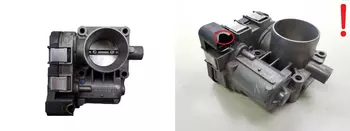 55250461 Boitier papillon d’admission Fiat Ford Lancia