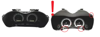 83800-0ZB40-F Bloc compteurs vitesse Toyota