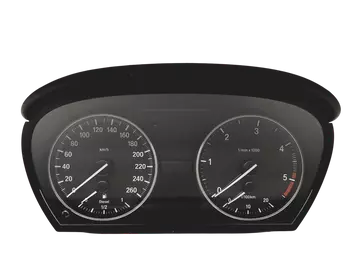 9166846-02 Bloc compteurs vitesse BMW Diesel
