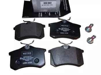 8660006316 Plaquettes de frein Renault