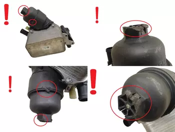 152081926R Boîtier de filtre d’huile Fiat Mercedes-Benz Nissan Renault 1,6 dci R9M