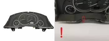 13146880BB Bloc compteurs vitesse Opel