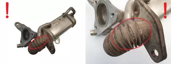 147357324R Refroidisseur egr Dacia Mercedes-Benz Nissan Renault 1,5 DCI K9K