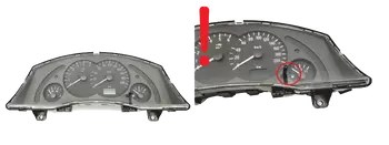 13173375XJ Bloc compteurs vitesse Opel Diesel