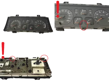 7700809036 B  Bloc compteurs vitesse Renault