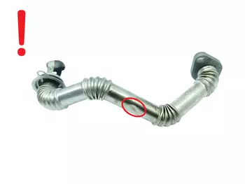9803842980 Tube d'Échappement rapatriement Citroen Peugeot 1,6 HDI BlueHDI eHDI
