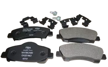 1608691380 1647863480 Plaquettes de frein Citroen Peugeot