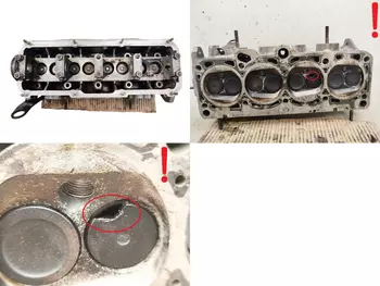 06B103373A La culasse Audi Volkswagen 1,6 8V AEH