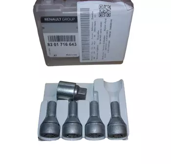 Boulons de roue Original 8201716643 Renault Dacia