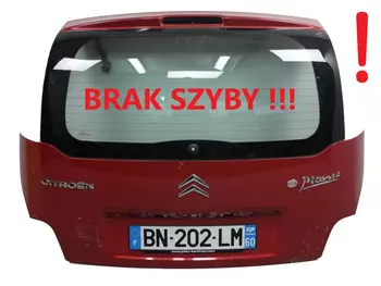 BRAK SZYBY !!! Clapet, hayon Citroen