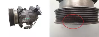 7711368902 8200357173 Compresseur de climatisation Renault 1,2 16v D4F