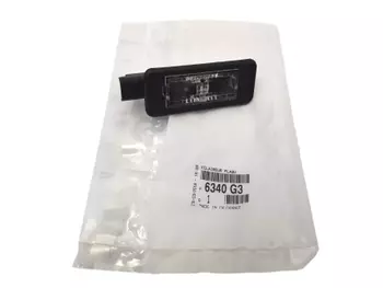 6340G3 9682403680 Lampe de plaque d'immatriculation Citroen Peugeot