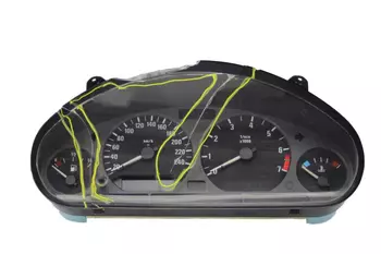 110.008.645 Le compteur, compteur de vitesse, tableau de bord BMW