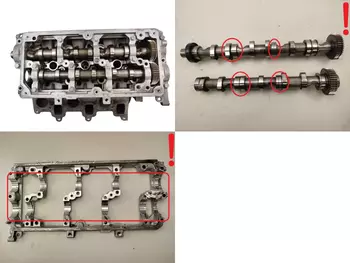 03P103373, 03P103286 La culasse Audi Volkswagen 1,2 12V TDI CFW