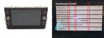 5G6919605 A2C15166100 Affichage radio Volkswagen